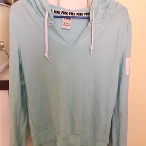 pink/victoria secrete pullover